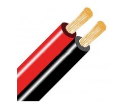Cable paralelo 2 hilos 0,50mm Rojo-Negro para tira led monocolor, Venta por metros